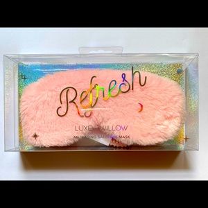 Luxe + Willow refresh anti aging satin eye mask